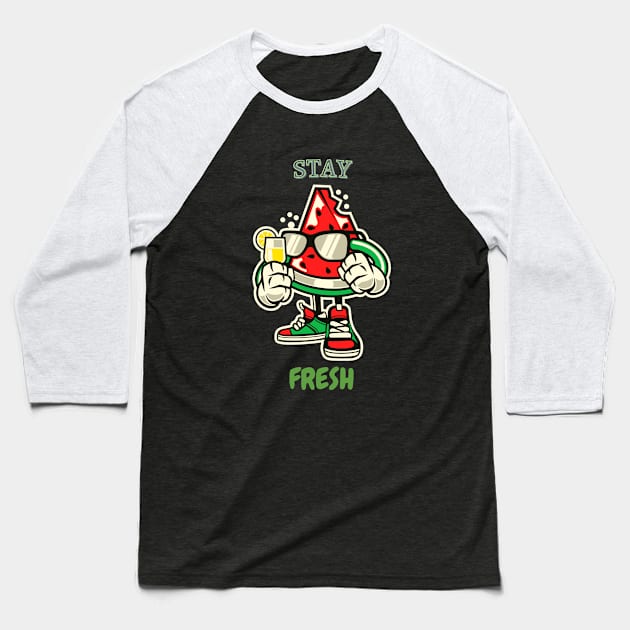 stay fresh Baseball T-Shirt by Transcendexpectation